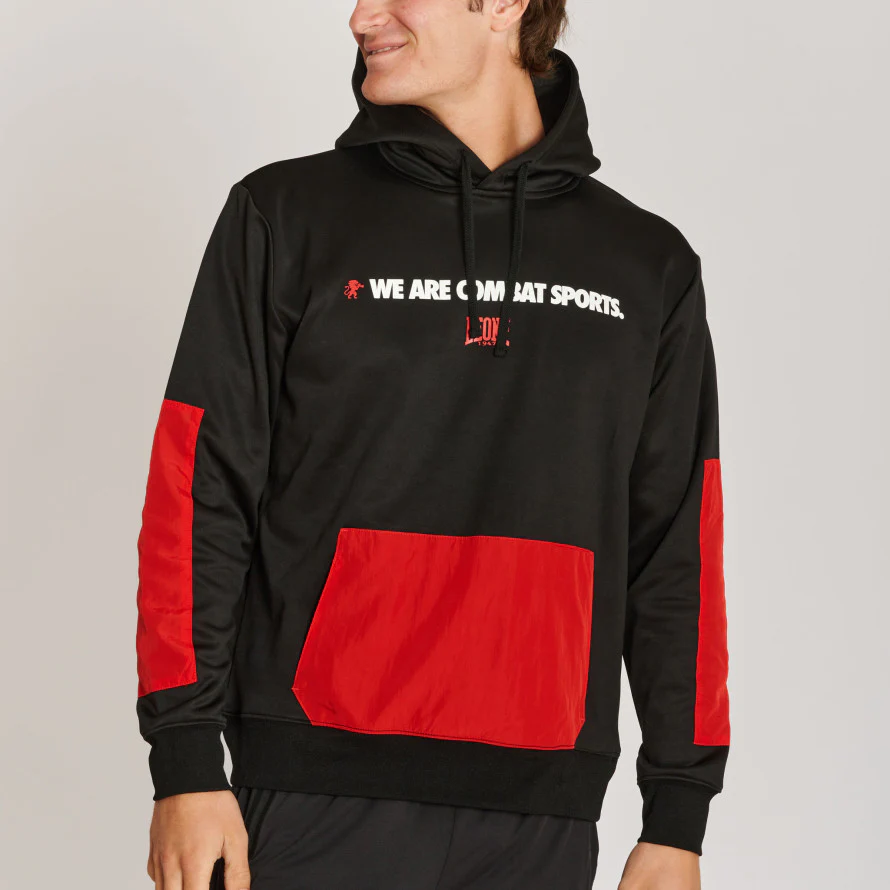 Sudadera Leone Logo Wacs con capucha ABX136 