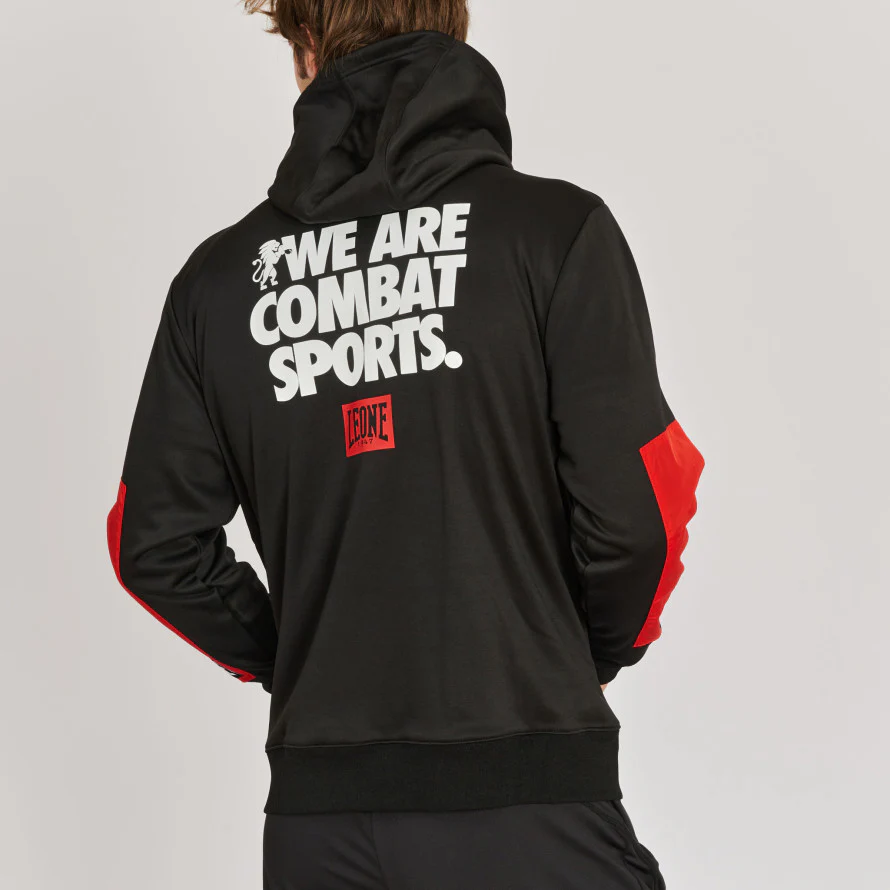 Sudadera Leone Logo Wacs con capucha ABX136  - Image 3