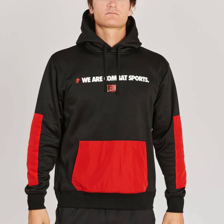 Sudadera Leone Logo Wacs con capucha ABX136  - Image 4