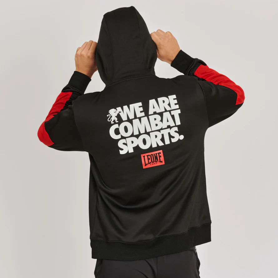 Sudadera Leone Logo Wacs con capucha ABX136  - Image 5