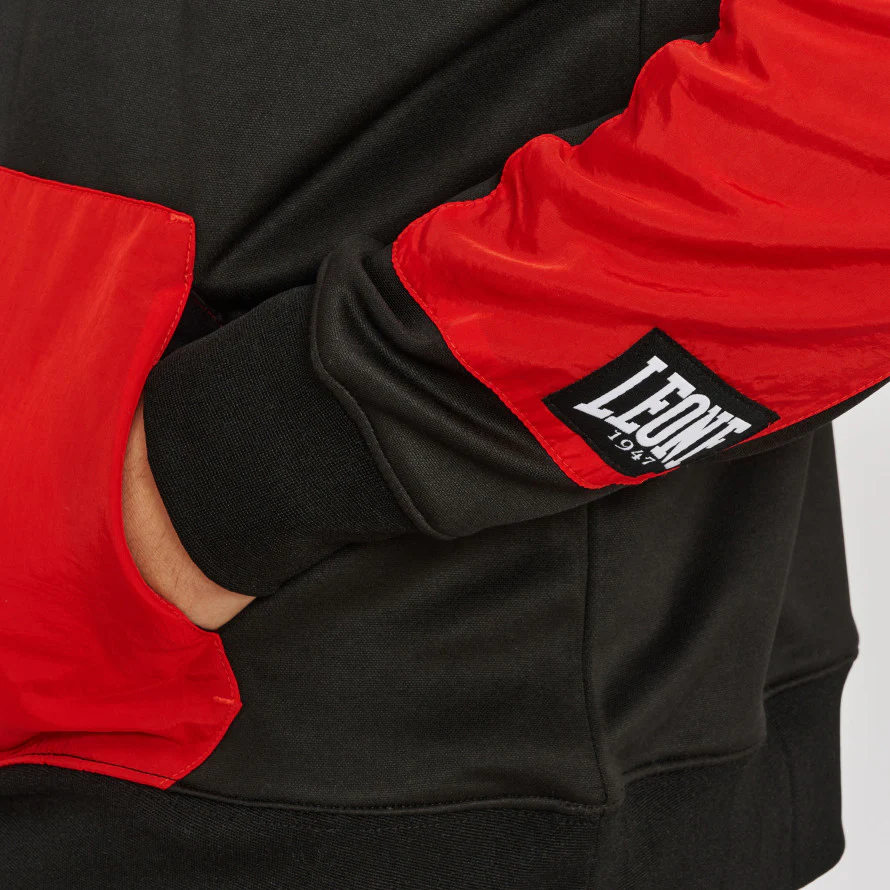 Sudadera Leone Logo Wacs con capucha ABX136  - Image 7