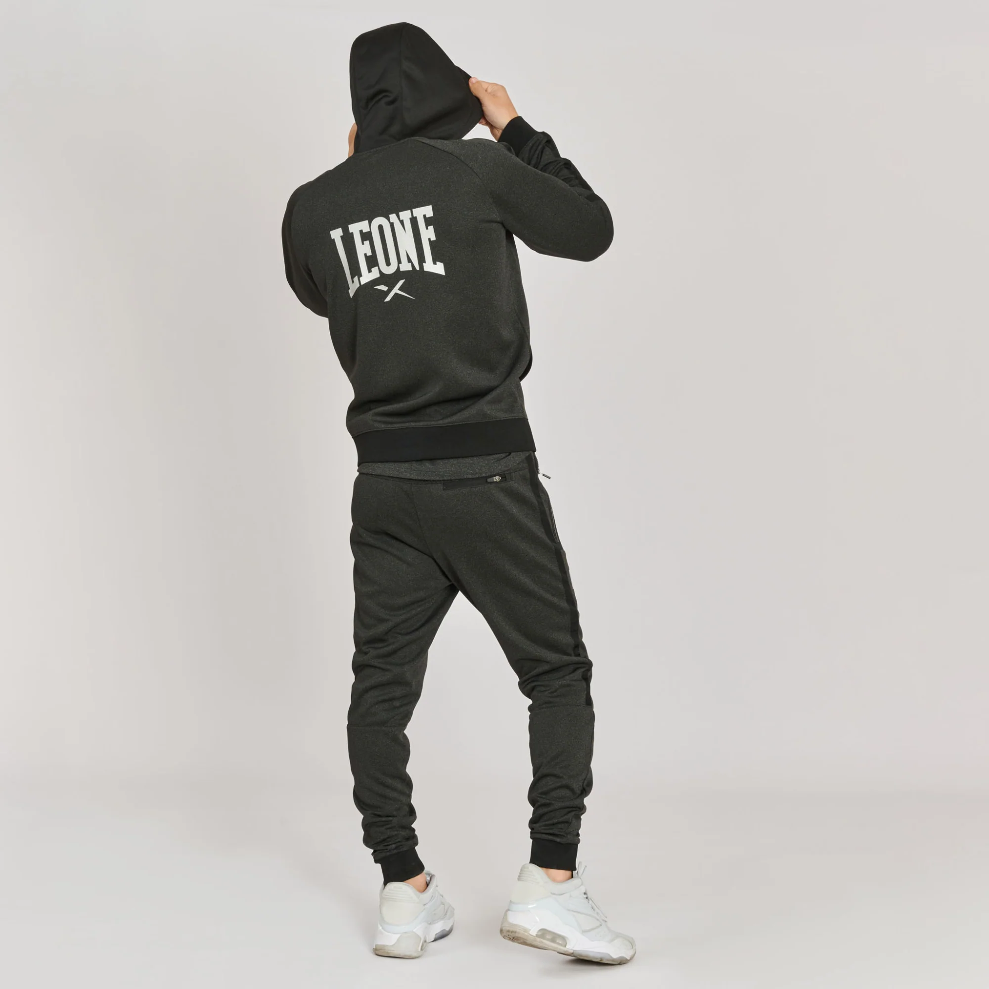 Sudadera Leone Melange ABX611 con capucha  - Image 12