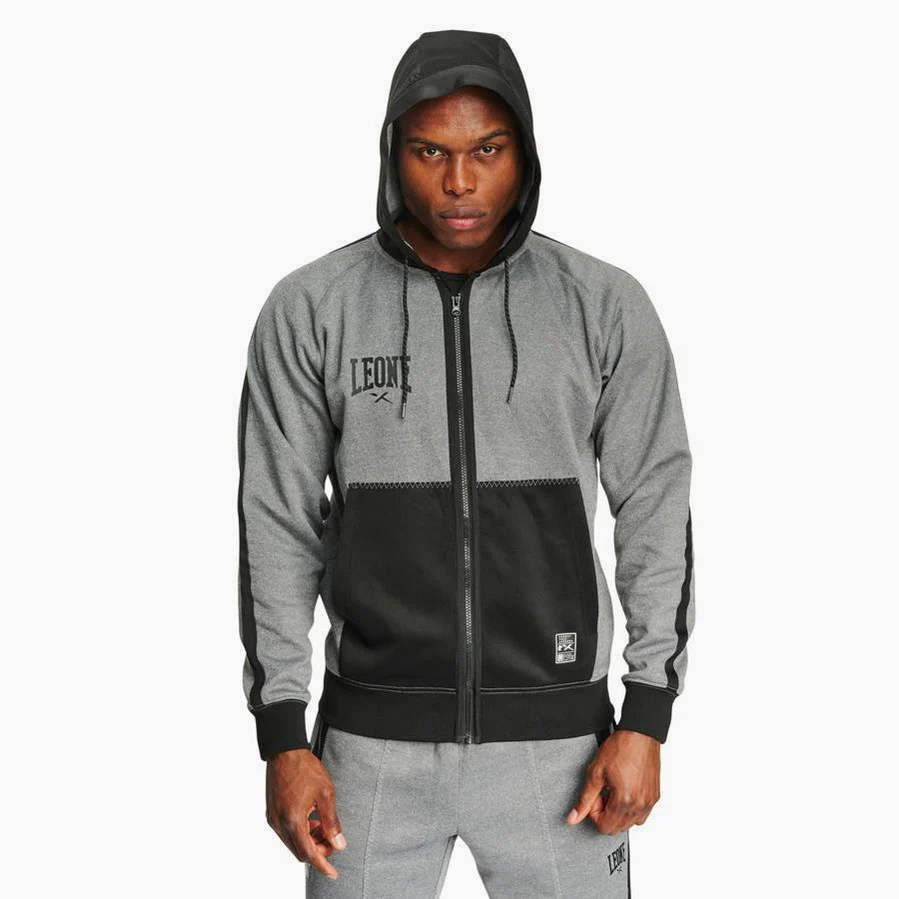Sudadera Leone Melange ABX611 con capucha  - Image 2