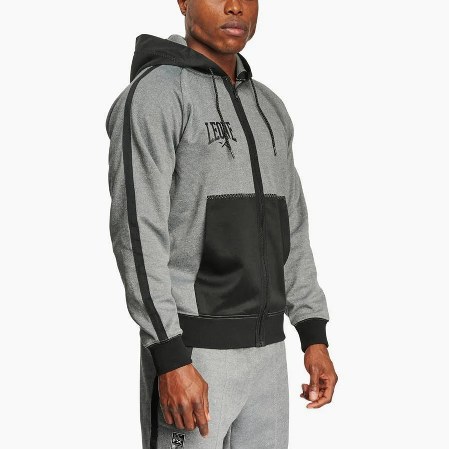 Sudadera Leone Melange ABX611 con capucha  - Image 3