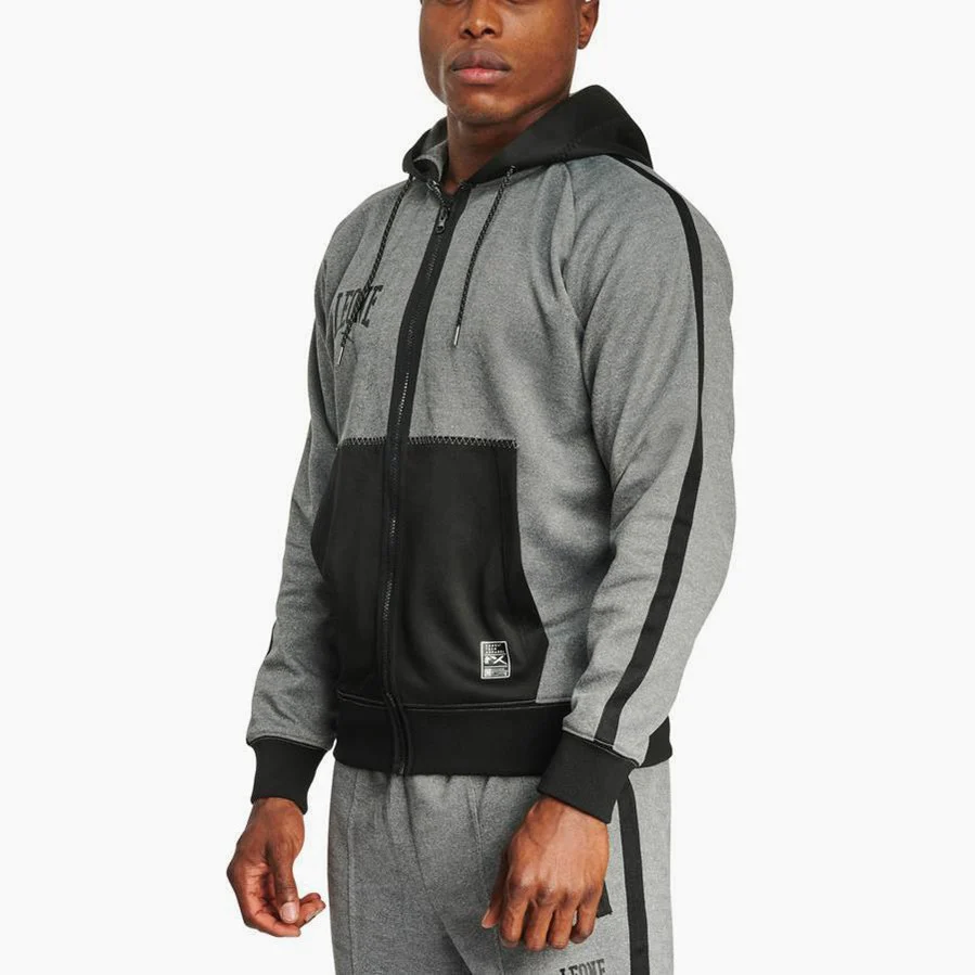 Sudadera Leone Melange ABX611 con capucha  - Image 4