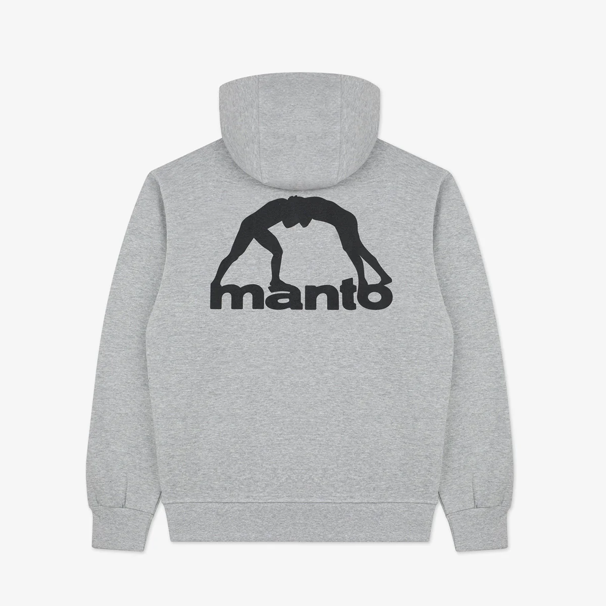 Sudadera Manto Peaceful Violence con capucha Gris  - Image 2