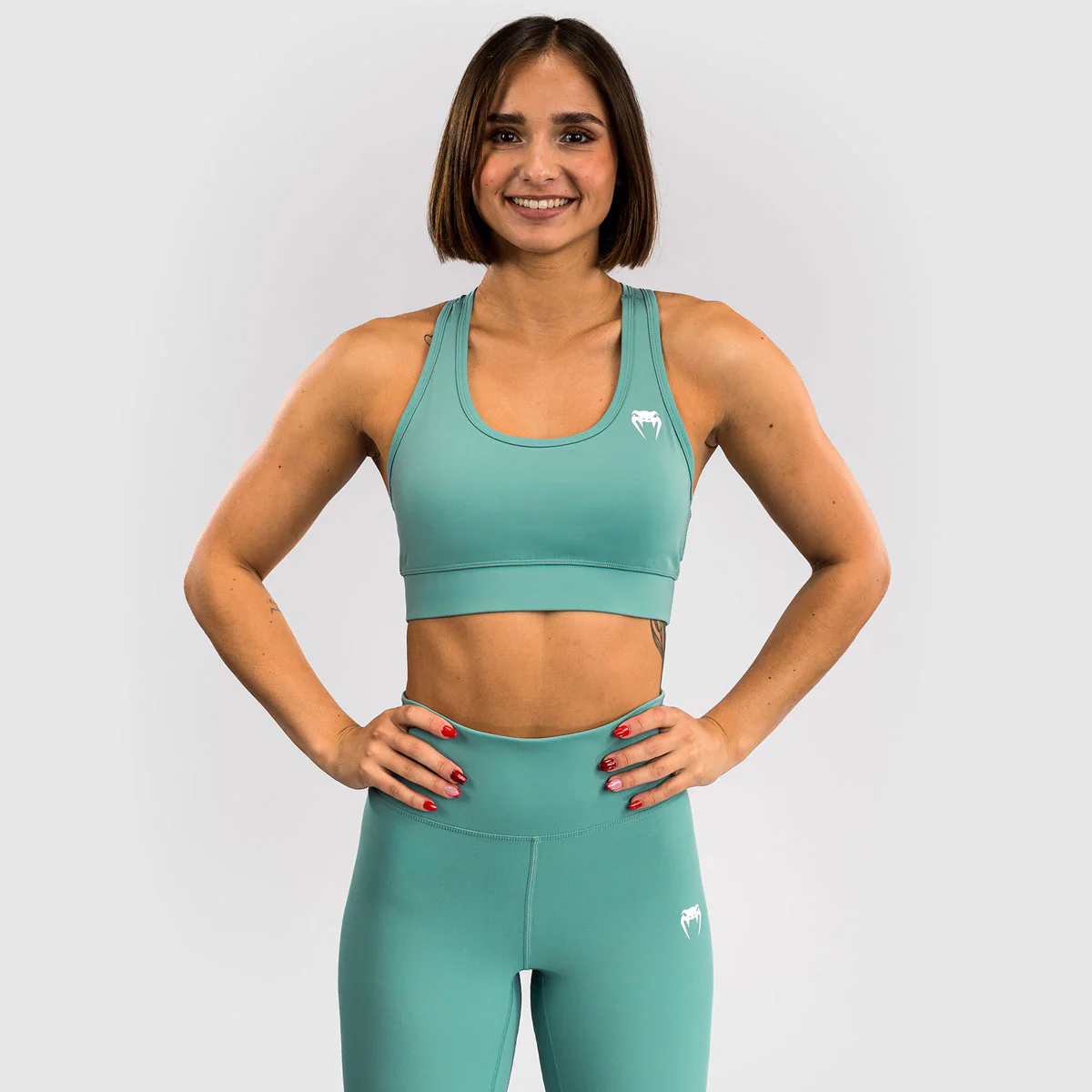 Top mujeres Venum Essential Verde agua