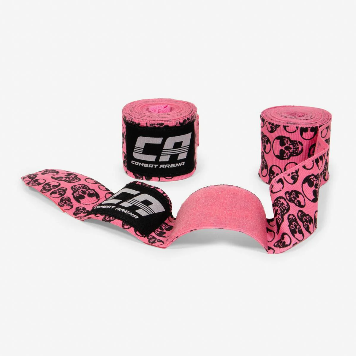 Vendas de boxeo Combat Arena Calaveras Rosadas 4.5 metros - Image 5