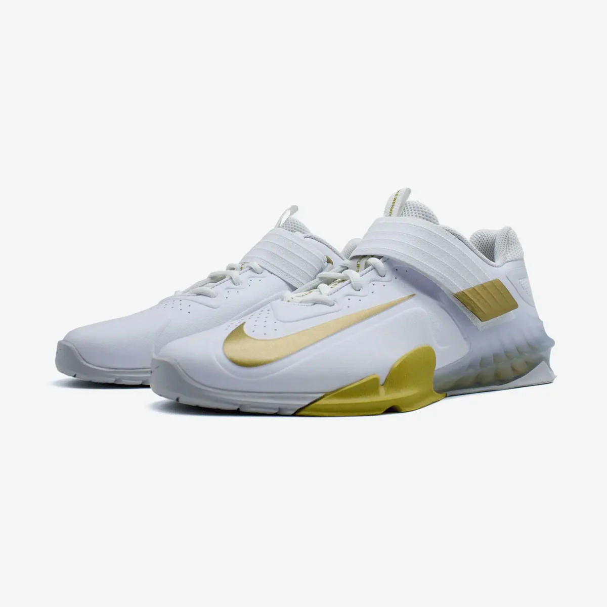 Zapatos Entrenamiento Nike Savaleos Blanco-oro 